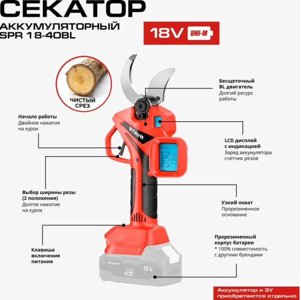 Купить Секатор Ставр SPR 18-40BL 9060600030-1.jpg